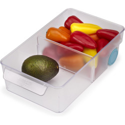 Joseph Joseph FridgeStore™ Grand bac de rangement à roulettes pour réfrigérateur (851663)