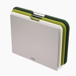 Joseph Joseph Nest™ Boards ensemble de 3 planches à découper avec étui, vert (60164)