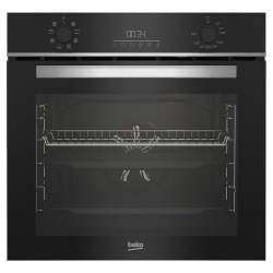 Beko Four encastrable multifonction 72 L, chaleur tournante AeroPerfect, 8 programmes, nettoyage vapeur SteamShine® (BBIM13300X)