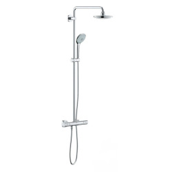 Grohe Euphoria System 180 Colonne de douche avec mitigeur thermostatique + accessoire anticalcaire WashBal offert (27296001)