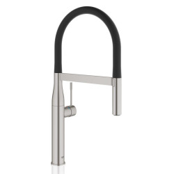 Grohe ESSENCE NEW - Mitigeur monocommande d'évier SuperSteel (30294DC0)