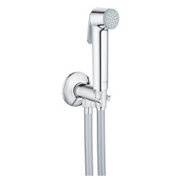 Grohe Tempesta-F Trigger Spray 30 Ensemble avec robinet d'arrêt 1 jet, chromé (26358000)