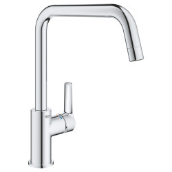 Grohe Start Mitigeur monocommande évier avec Limiteur de débit, Chrome (30470000)