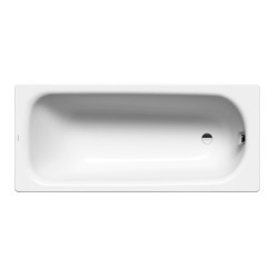 Kaldewei Saniform Plus 160x70 cm Baignoire rectangulaire en acier émaillé, sans pieds, blanc alpin (111700010001)