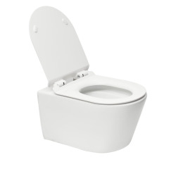 Pack WC Geberit Duofix + Cuvette Ideal Standard Tesi Aquablade + Plaque de commande Sigma20 Blanc chromé