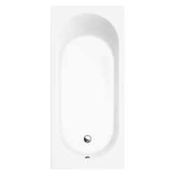Villeroy & Boch O.NOVO 170 x 70 cm Baignoire rectangulaire, sans pieds, blanc (UBA177CAS2V-01)