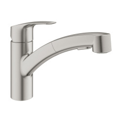 Grohe Via Mitigeur Monocommande Evier, Chrome (30406DC0)