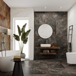  Miroir Naturel B-Way 60x60 cm noir ZBWKU60C