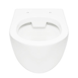 Project WC suspendu sans bride avec abatant softclose, blanc (SATWCPRO010RREXP)