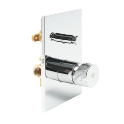  Mitigeur de bain chromé SAT Evolution avec corps encastré  (SATBSEVO215)