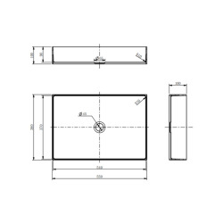 Swiss Aqua Technologies Vasque à poser (SATAUR5538BGM)