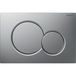  Duofix Pack Bâti-support extra-plat 114 cm UP720, gain de place + Plaque Sigma01, Chrome mat (111.796.00.1-E)