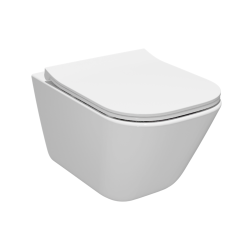 Pack WC Rapid SL + cuvette sans bride SAT, fixations cachées + plaque Skate chrome (RapidSL-SATrimless)