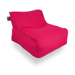 Soo Santaï Daddy Cool fauteuil XL 100x90x70cm interieur & exterieur flottant, dehoussable et resistant aux UV, Rose, sans polystyrène