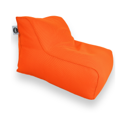 Soo Santaï Daddy Cool fauteuil XL 100x90x70cm interieur & exterieur flottant, dehoussable et resistant aux UV, Orange, sans polystyrène