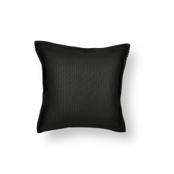 Soo Santaï Small Cushion Floating coussin flottant 45x45x25cm, resistant aux UV, Noir, sans polystyrène
