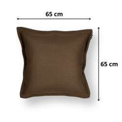  Set Cushion Floating coussin flottant + polystyrène 65x65x25cm, résistant aux UV, Brun