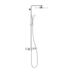 Grohe Euphoria SmartControl System 310 Duo Colonne de douche thermostatique, tête de douche XXL 310 mm, douchette 3 jets, chrome