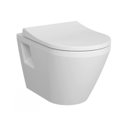 Pack Bâti-support Duofix 112cm + WC sans bride Integra + Abattant softclose + Plaque blanche (IntegraRimlessGeb3)