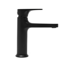  by Siko Mitigeur de lavabo sans tirette ni vidage, noir mat (SATBSDA271PC)