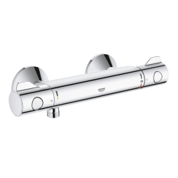  Grohtherm 800 Set Mitigeur thermostatique douche 1/2" + Douchette 2 jets + Barre de douche 60cm + Flexible (G34565002)