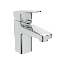 Ideal Standard Ceraplan Mitigeur de lavabo 47x173x146 mm, 9 l/min (3 bar), avec bonde et tirette, chrome (BD269AA)
