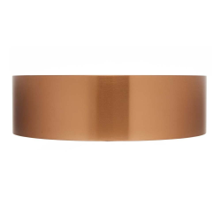  Timeless Vasque à poser en Acier inoxydable, 38 x 38 x 11 cm sans trop-plein + Bonde, cuivre brossé