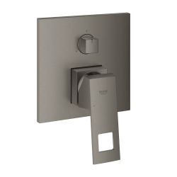 Grohe Eurocube mitigeur monocommande 3 sorties avec inverseur, gris (G24094AL0)