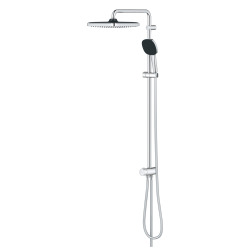  Vitalio Comfort 250 Colonne de douche avec inverseur manuel + Douche de tête 2 jets + Douchette 2 jets , chrome (G26986001)
