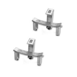 Riga 105 x 70 x 37.5 cm baignoire gain de place en acier émaillé sans pieds, gauche et droite, blanc (3400-SET)