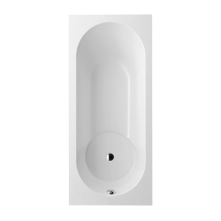 Libra Baignoire rectangulaire, 1700 x 750 mm, sans pieds, blanc (UBQ170LIB2V-01)