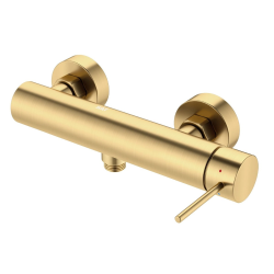 Aurum mitigeur de douche mural 150 mm à levier sans set de douche, or (SATBAUR268BG)