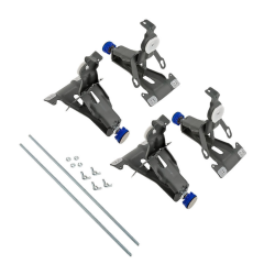 Kaldewei 180x80 cm Ensemble baignoire Saniform universelle + Pare baignoire pivotant chrome + pieds ( KW3751-SETP1)