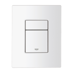 Grohe Even plaque de commande double touche, blanc alpin (G38966SH0)