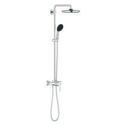 Vitalio Start System 250 colonne de douche avec mitigeur monocommande + douche de tête + douchette 2 jets, chrome (G26679001)