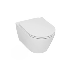 Geberit Pack WC Geberit Duofix + Cuvette WC suspendu Geberit Rimfree + Plaque de commande Sigma20 Blanc chromé