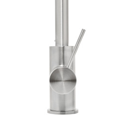 Aurum mitigeur évier sur pied avec douchette extractible 2 jets, inox (SATBAUR286NRZ)