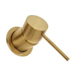 Aurum mitigeur lavabo encastré à levier avec corps d'encastrement, or brossé (SATBAUR101BG)