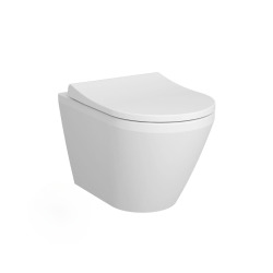 Pack WC Bâti-support Rapid SL + Cuvette suspendue Cersanit S-line + Abattant classique + Plaque Chrome (GROHE-S-LinePro-1)