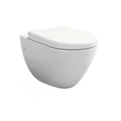 Pack WC Bâti-support UP320 + WC sans bride Bello + Abattant softclose + Plaque Sigma20 Chrome (GebBello-P)