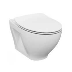 Pack WC Bâti autoportant Rapid SL + WC sans bride Cersanit + Abattant softclose + Plaque chrome (ProjectDormo-2)