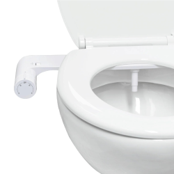 Bidet universel pour abattant de WC, blanc (EASYBIDET)