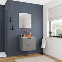 Set complet meuble + lavabo (CERAMIA-4DG60-S)