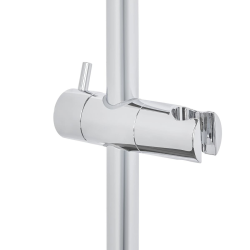 Ensemble de douche mural 3 jets avec mitigeur thermostatique, chrome (SATSSTZ)