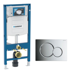 Pack DuoFix 320 + Plaque de Commande Sigma 01 Chrome (SETUP320-PRO2)