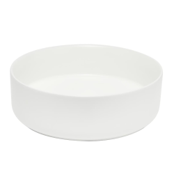 Swiss Aqua Technologies Mood vasque à poser ronde 36x36 cm sans trou de robinetterie ni trop-plein, blanc (SATM3636MW)