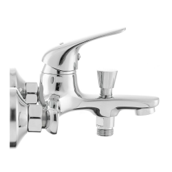 Siko S-Line Pro mitigeur de baignoire mural à levier 150 mm, chrome (SIKOBSLPRO222)