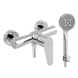 Novaservis Mitigeur de douche Novaservis Titania Fresh Eco avec garniture de douche 150 mm chrome 96061,0E