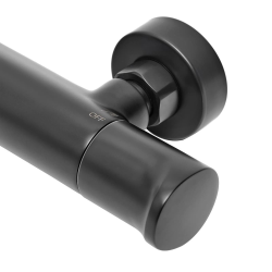 Swiss Aqua Technologies Mitigeur de douche Swiss Aqua Technologies Dark sans kit de douche 150 mm noir SATBSDA268C