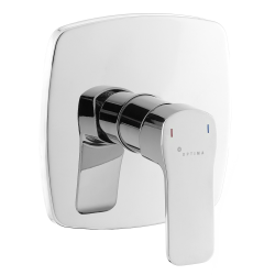 Optima Cube Way Mitigeur de douche avec corps chromé CU210